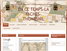Tablet Screenshot of achft.ville-fachesthumesnil.org